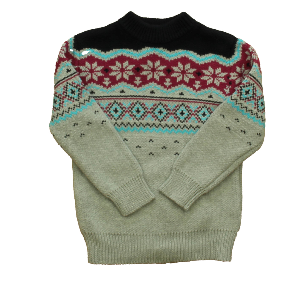 Egg Boys Navy | Gray Sweater size: 3T